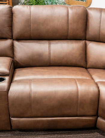 Bleckley Power Reclining Sectional - Luxury Home Furniture (MI)