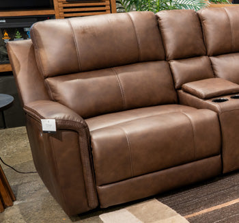 Bleckley Power Reclining Sectional Loveseat - Luxury Home Furniture (MI)