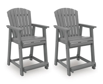 Sanctuary Beach Outdoor Counter Height Bar Stool (Set of 2) - Luxury Home Furniture (MI)