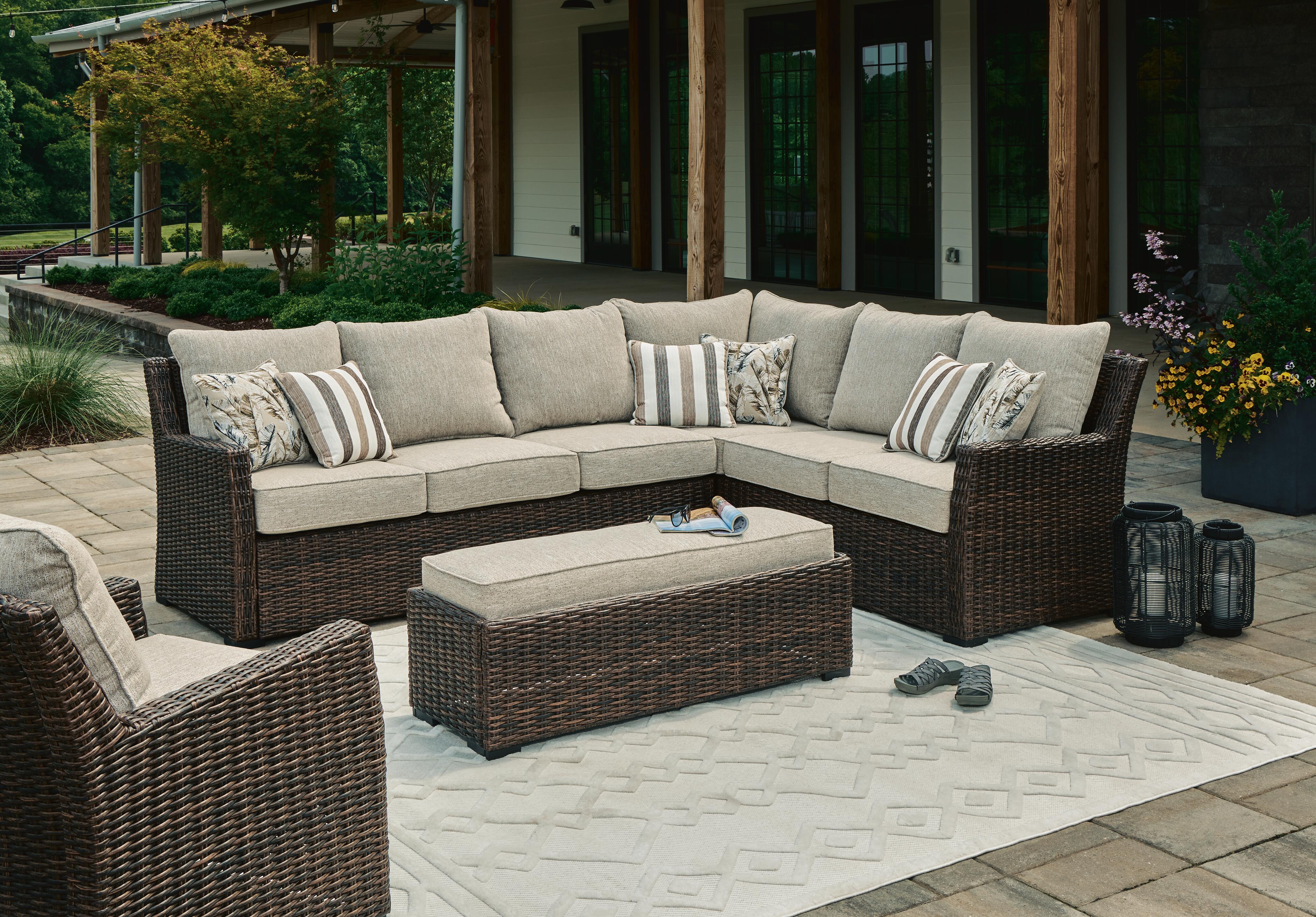 Brook Ranch Outdoor Package - Luxury Home Furniture (MI)