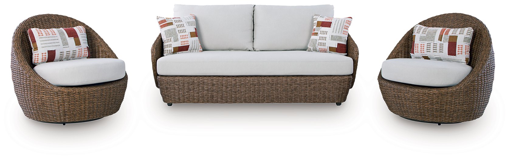 Double Point Outdoor Seating Set - Luxury Home Furniture (MI)