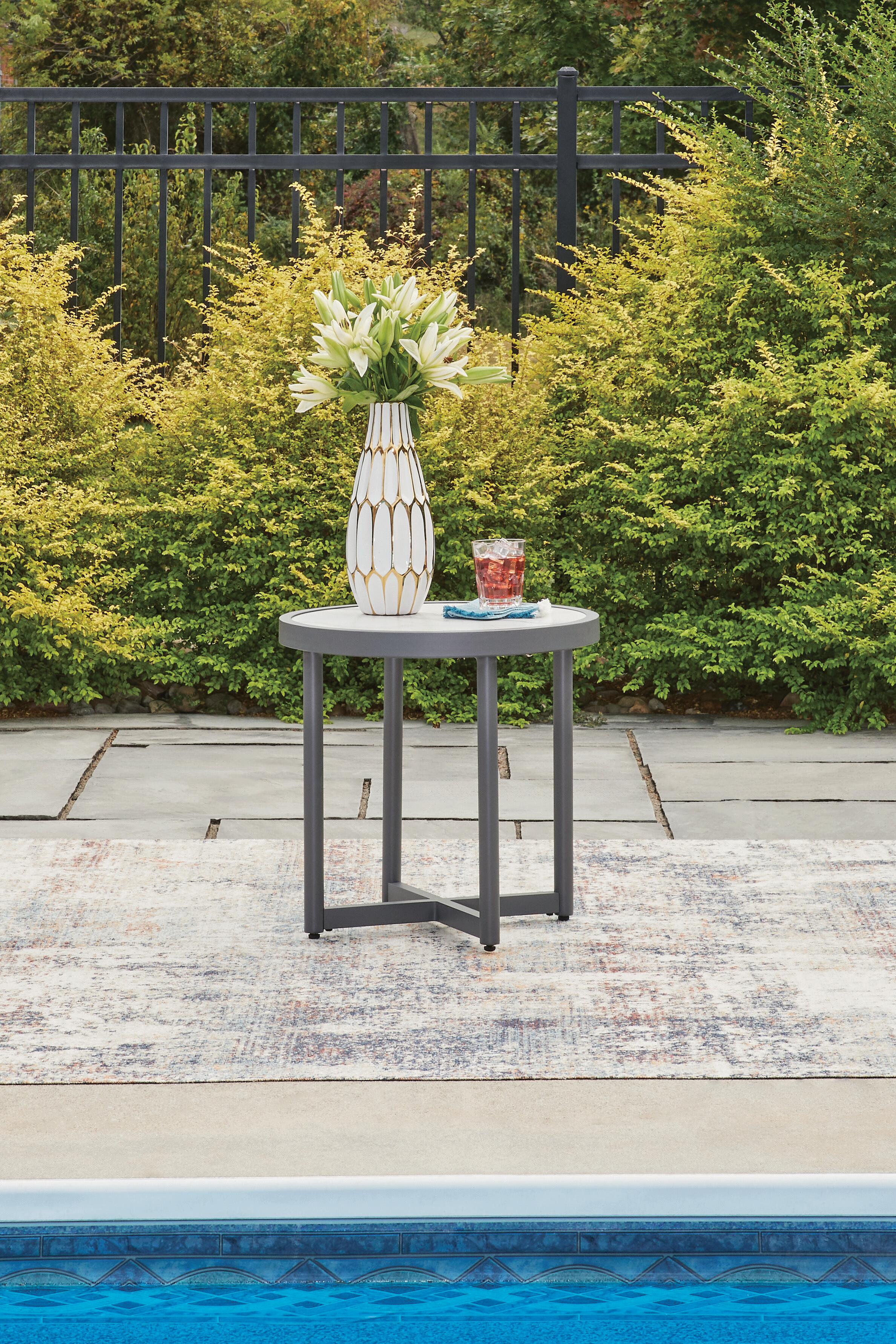 Ocean Beach Outdoor End Table - Luxury Home Furniture (MI)