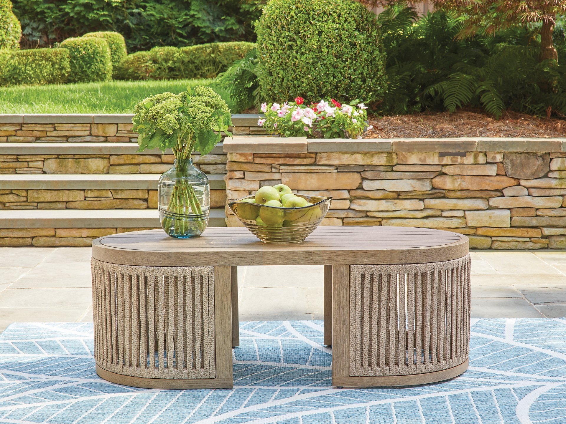 Serena Shores Outdoor Coffee Table - Luxury Home Furniture (MI)