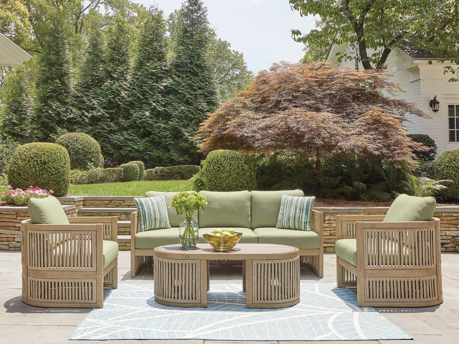 Serena Shores Outdoor Seating Set - Luxury Home Furniture (MI)