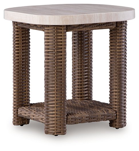 Dolan Creek Outdoor End Table - Luxury Home Furniture (MI)