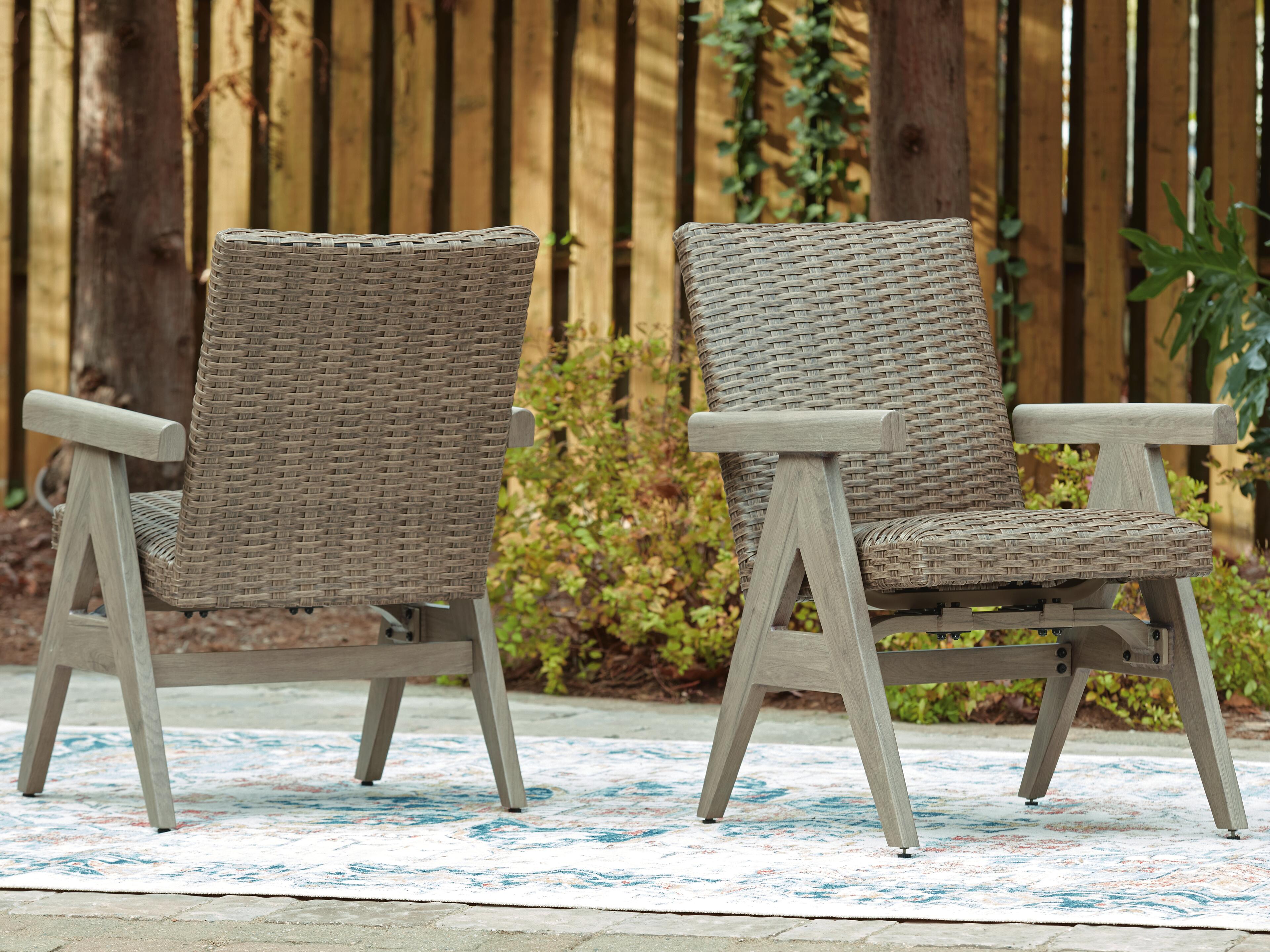 Cliff Trails Outdoor Rocking Arm Chair (Set of 2) - Luxury Home Furniture (MI)