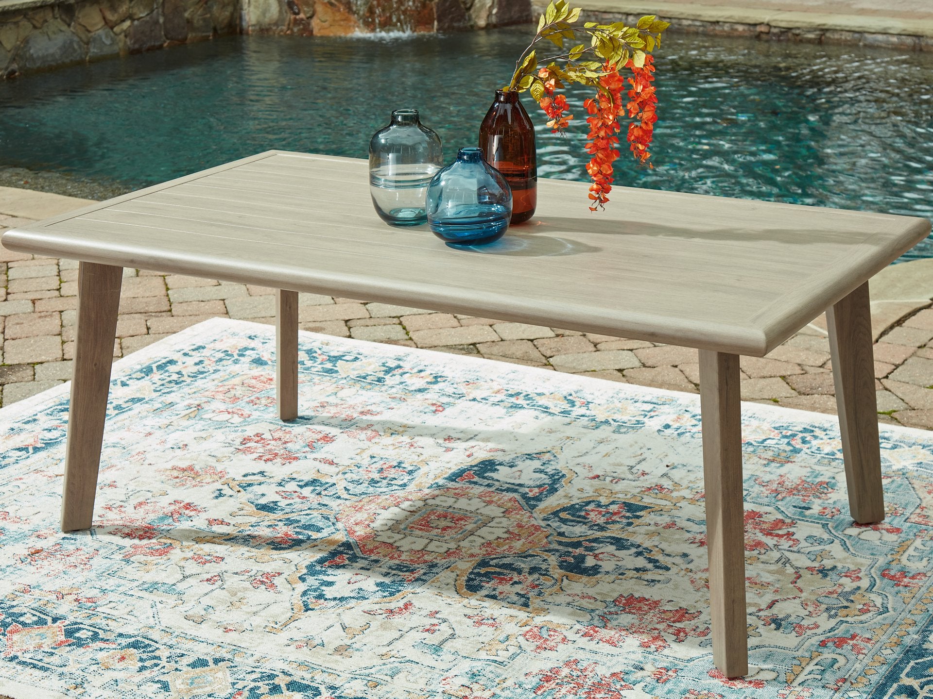 Cliff Trails Outdoor Dining Table - Luxury Home Furniture (MI)