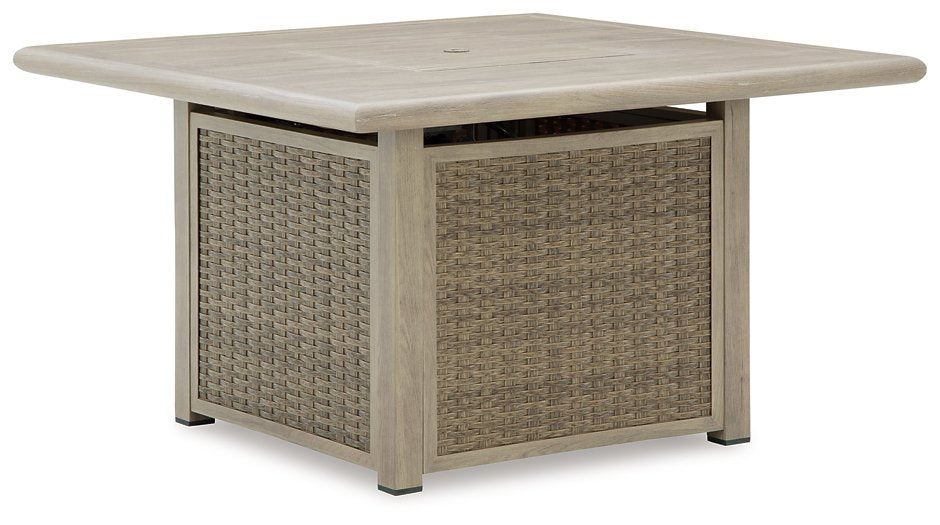 Cliff Trails Fire Pit Table - Luxury Home Furniture (MI)
