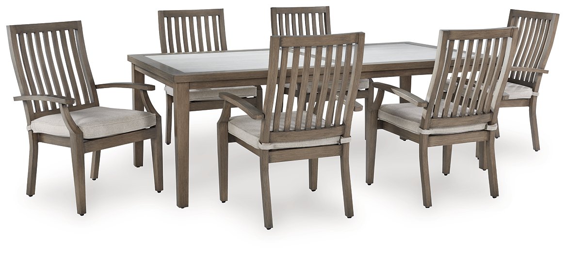 Rainier Ranch Outdoor Dining Package - Luxury Home Furniture (MI)