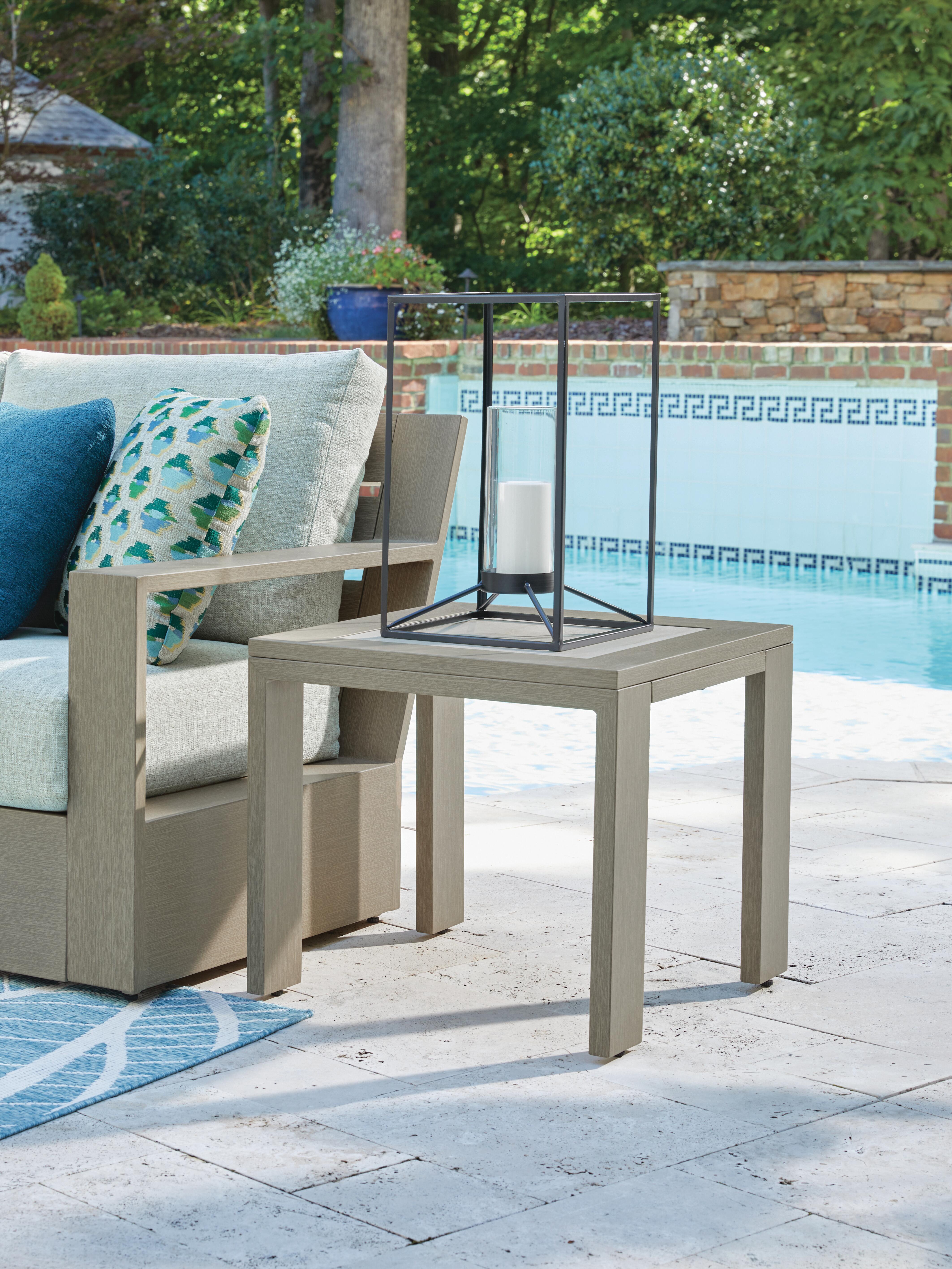 Kimpton Isle Outdoor End Table - Luxury Home Furniture (MI)
