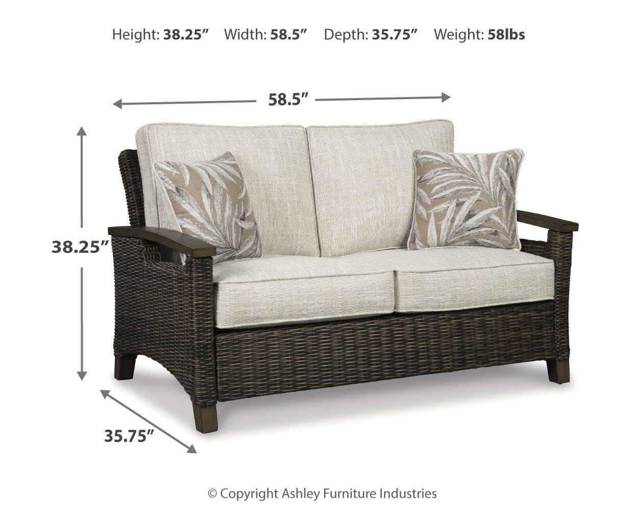 Paradise Trail Outdoor Seating Set - Luxury Home Furniture (MI)