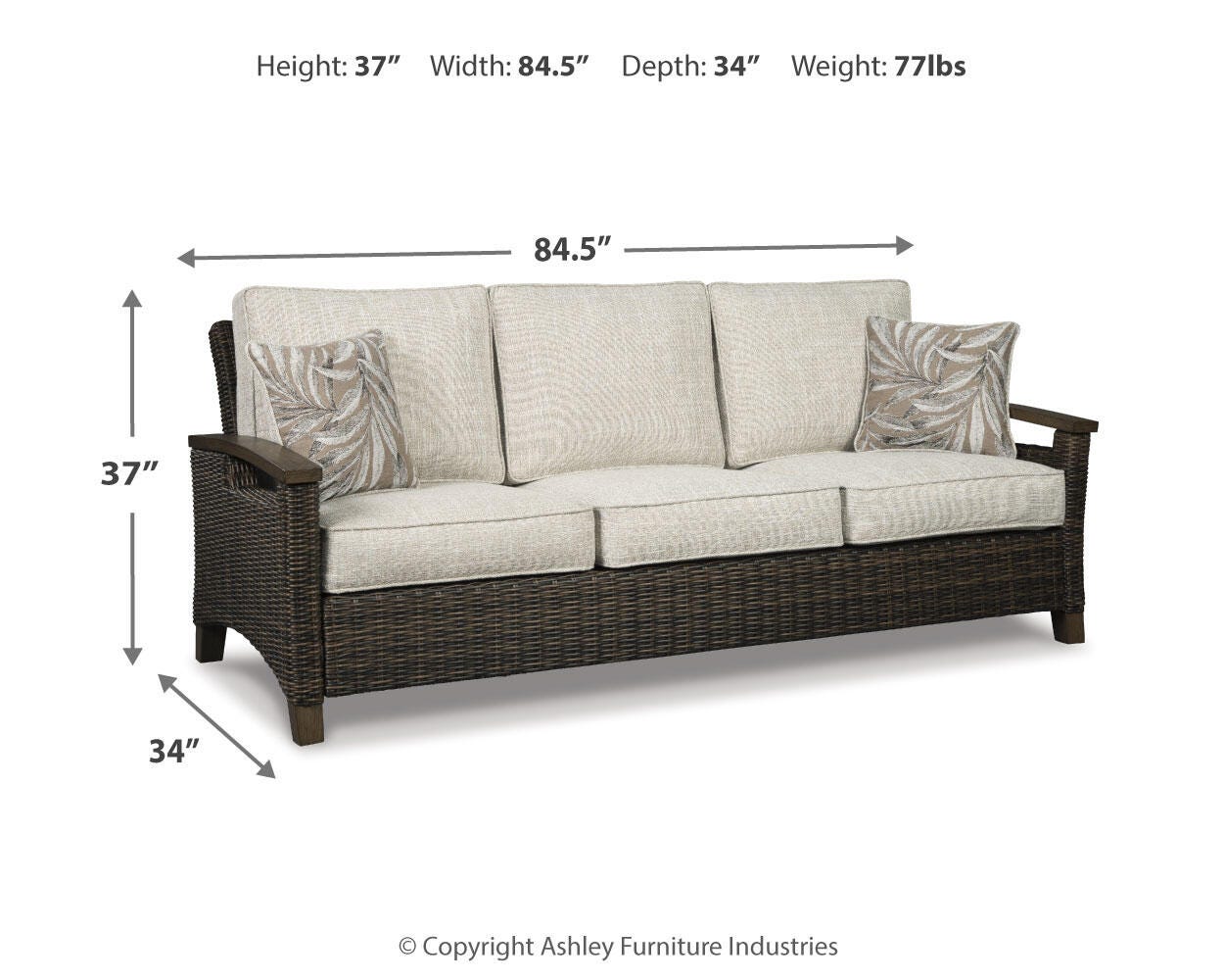 Paradise Trail Outdoor Seating Set - Luxury Home Furniture (MI)