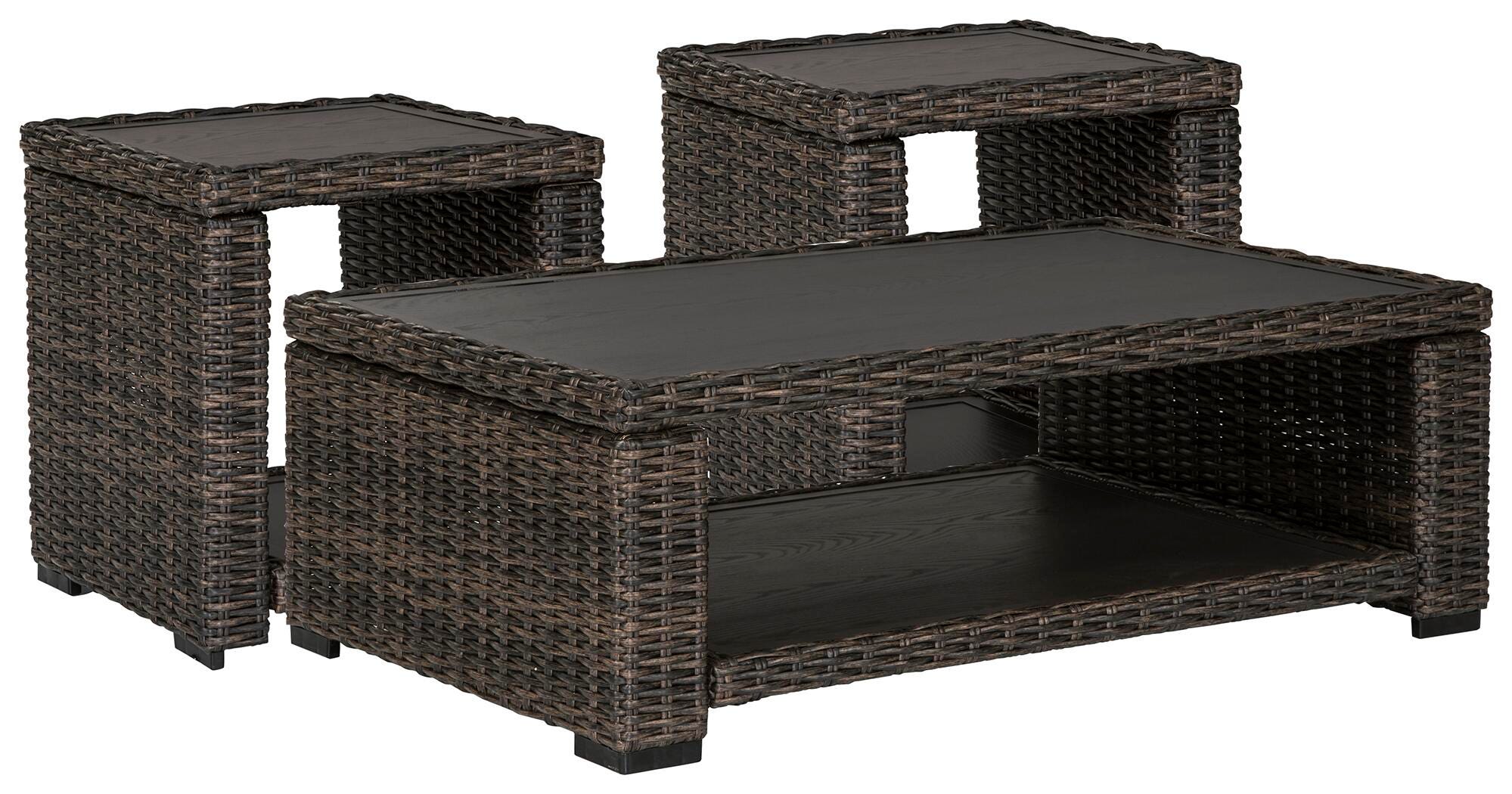Grasson Lane Outdoor Occasional Table Set - Luxury Home Furniture (MI)