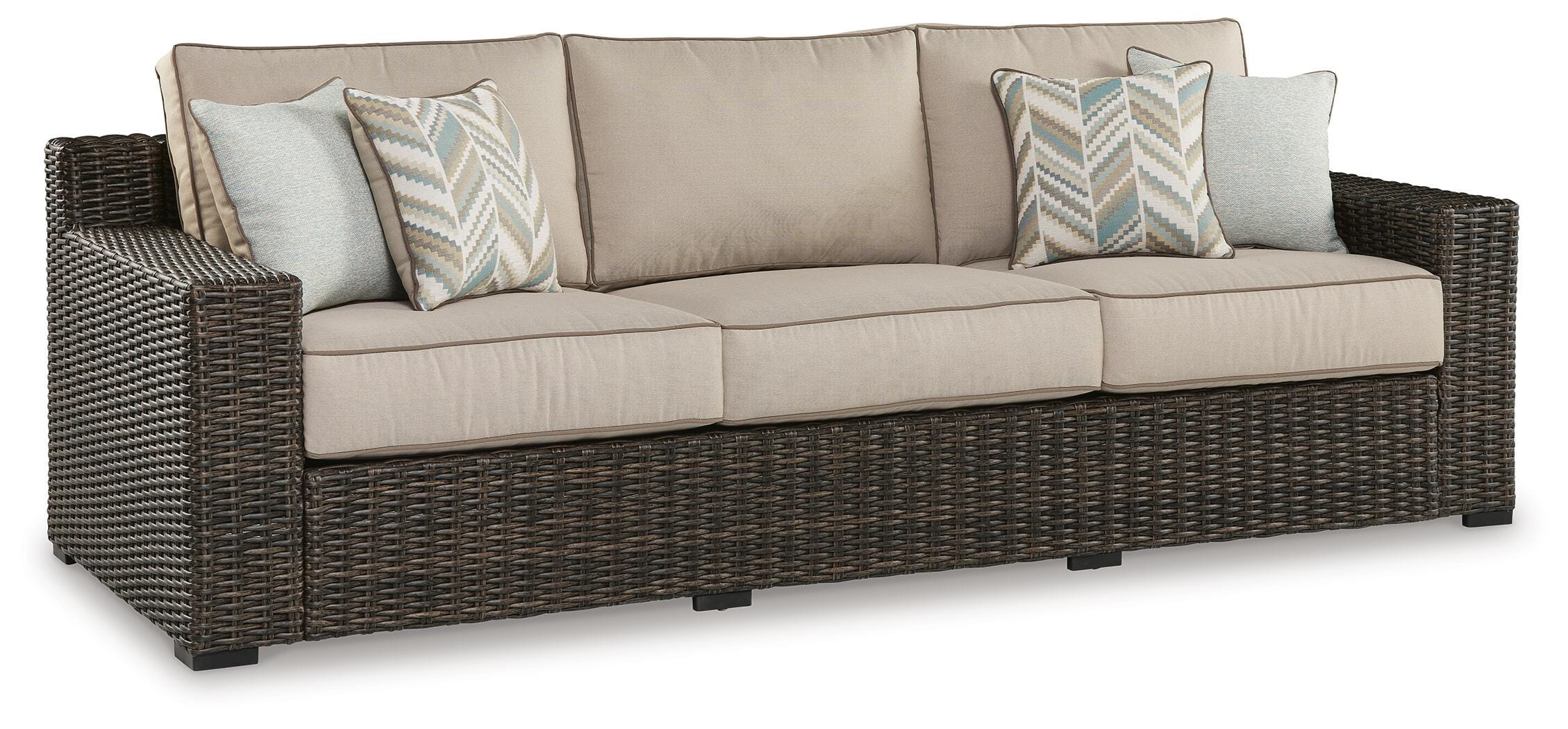Coastline Bay Outdoor Sofa with Cushion - Luxury Home Furniture (MI)