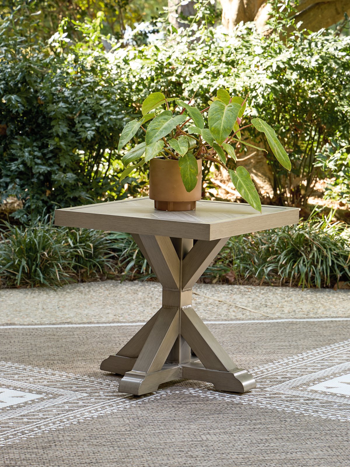 Laguna Heights Outdoor End Table - Luxury Home Furniture (MI)
