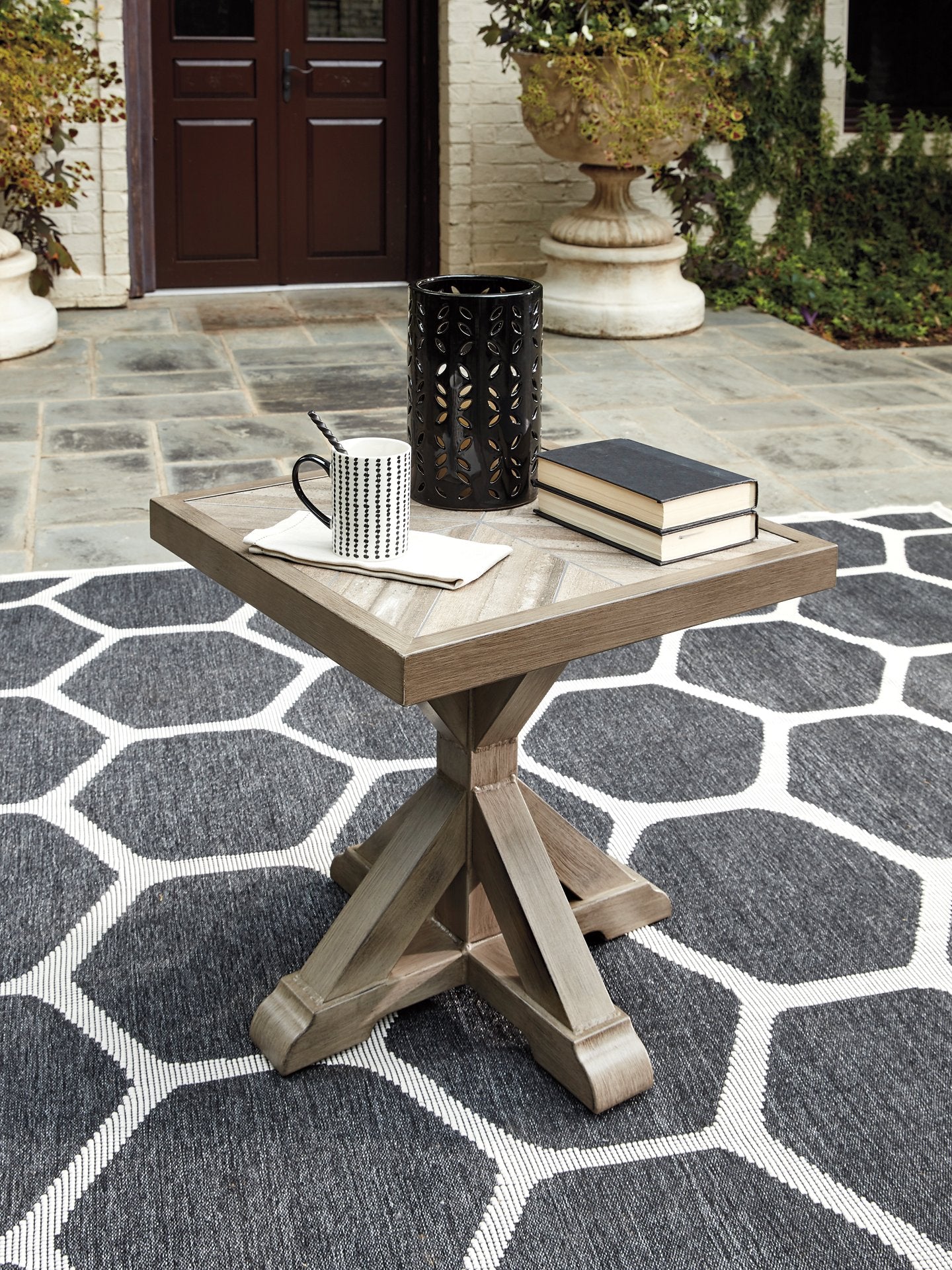 Beachcroft Outdoor End Table - Luxury Home Furniture (MI)