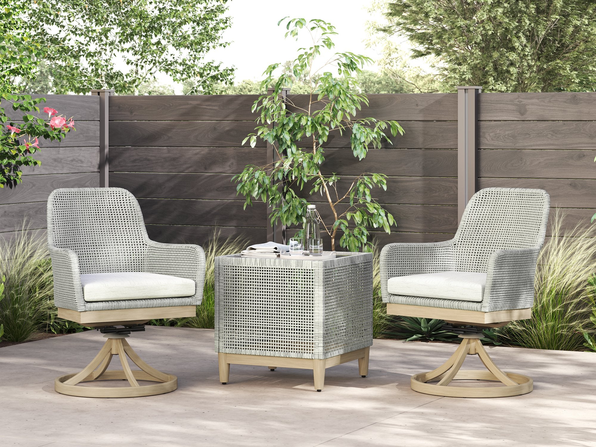 Seton Creek Outdoor Seating Set - Luxury Home Furniture (MI)