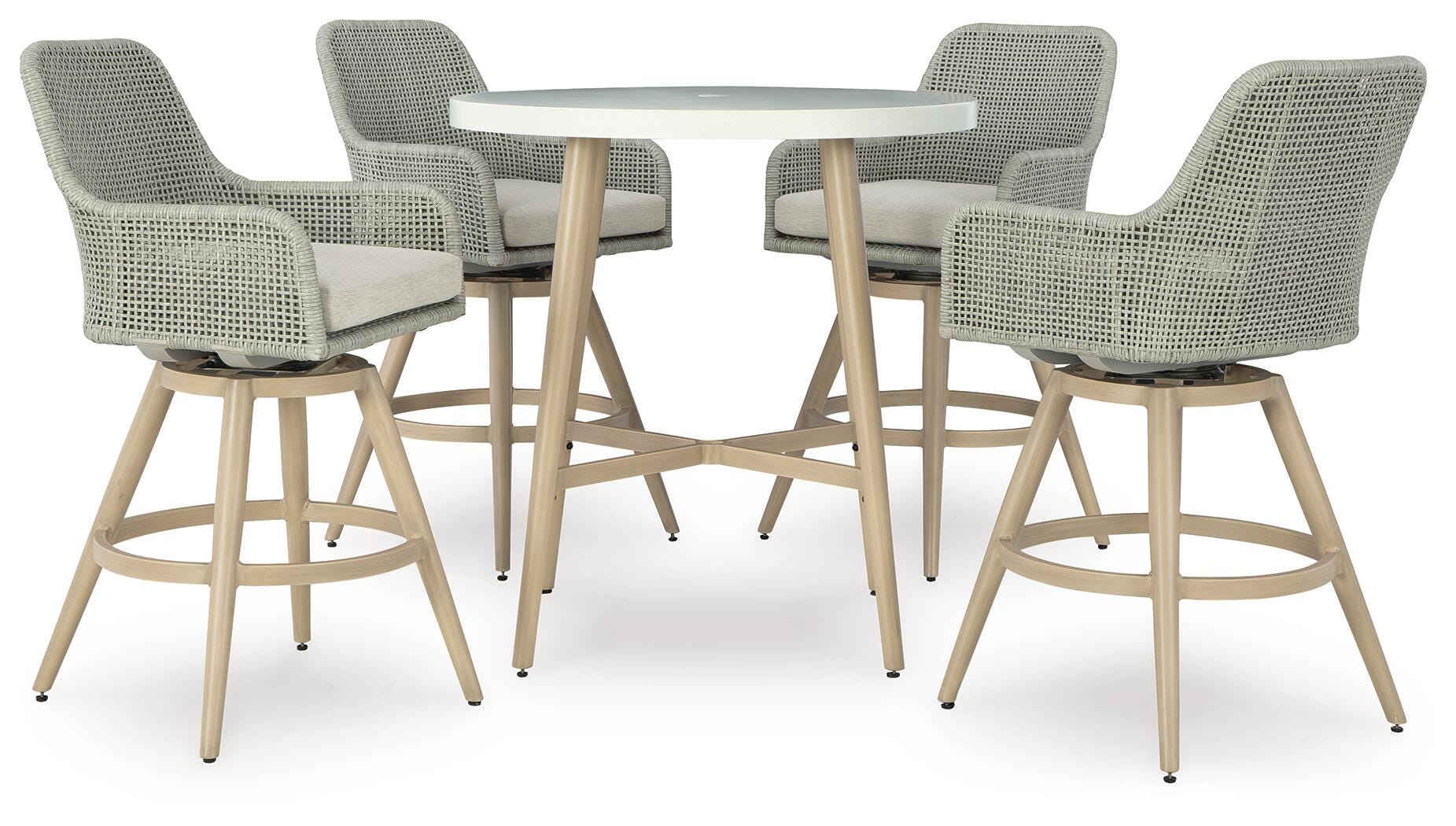 Seton Creek Outdoor Dining Package - Luxury Home Furniture (MI)