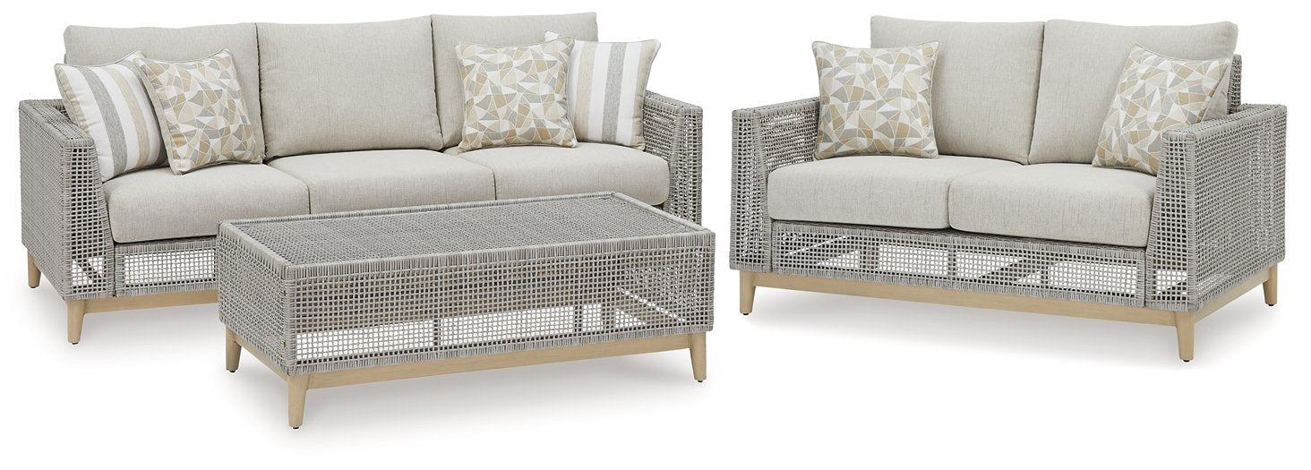 Seton Creek Outdoor Seating Set - Luxury Home Furniture (MI)