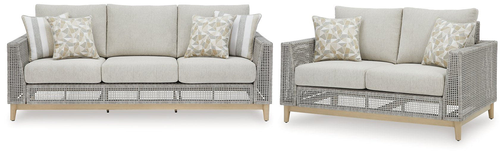 Seton Creek Outdoor Seating Set - Luxury Home Furniture (MI)