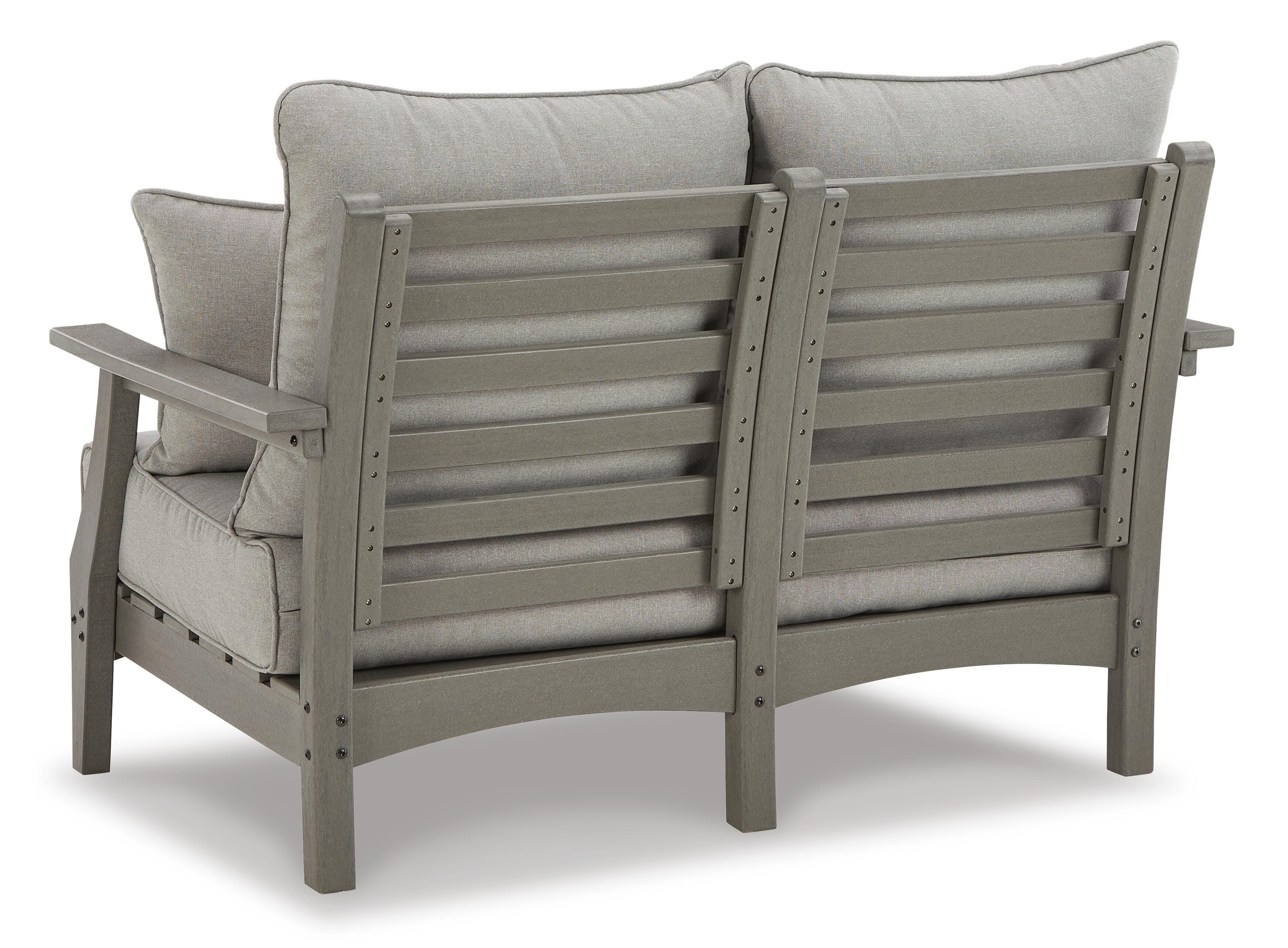 Visola Outdoor Sofa and Loveseat Set - Luxury Home Furniture (MI)