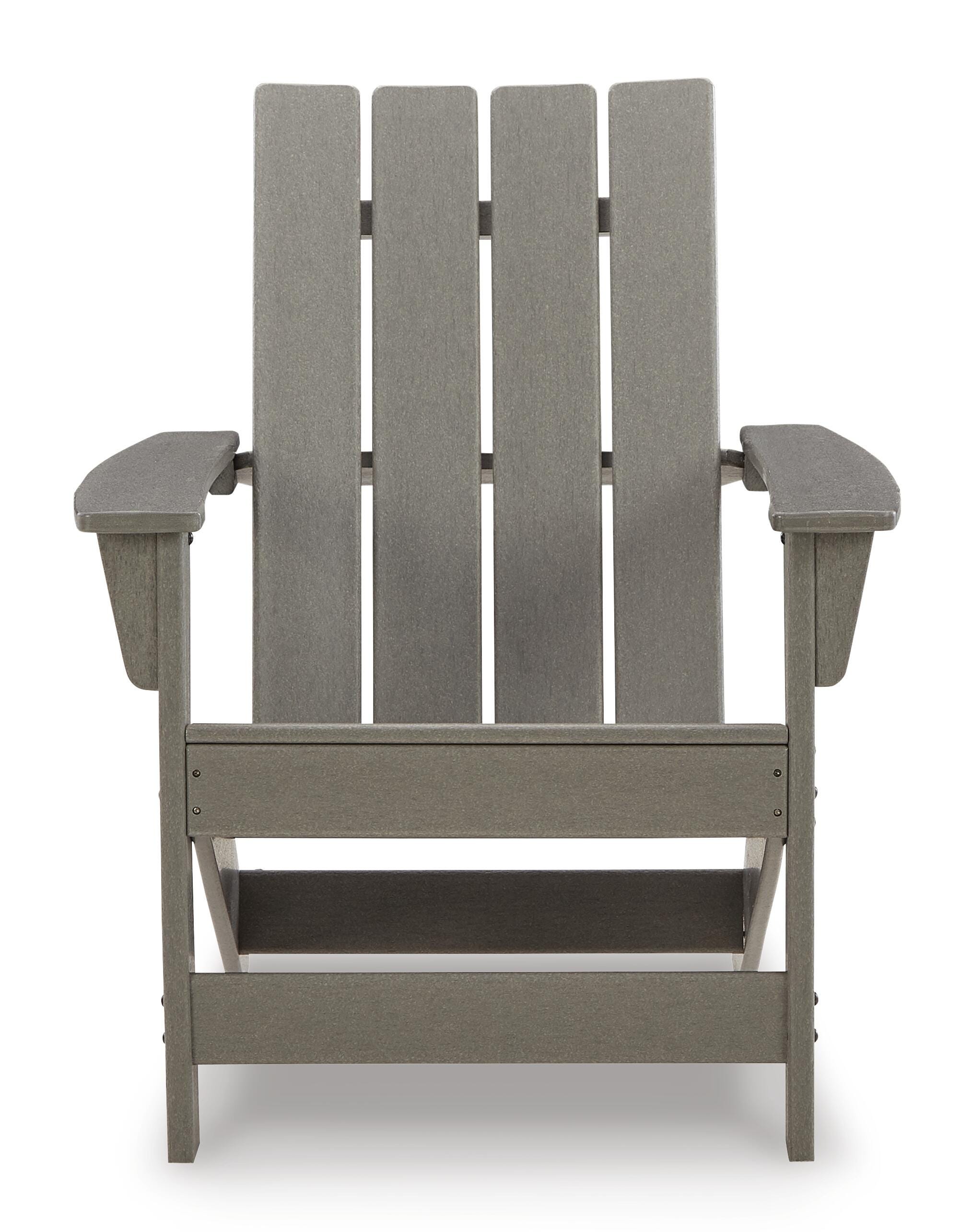 Visola Outdoor Adirondack Chair Set with End Table - Luxury Home Furniture (MI)