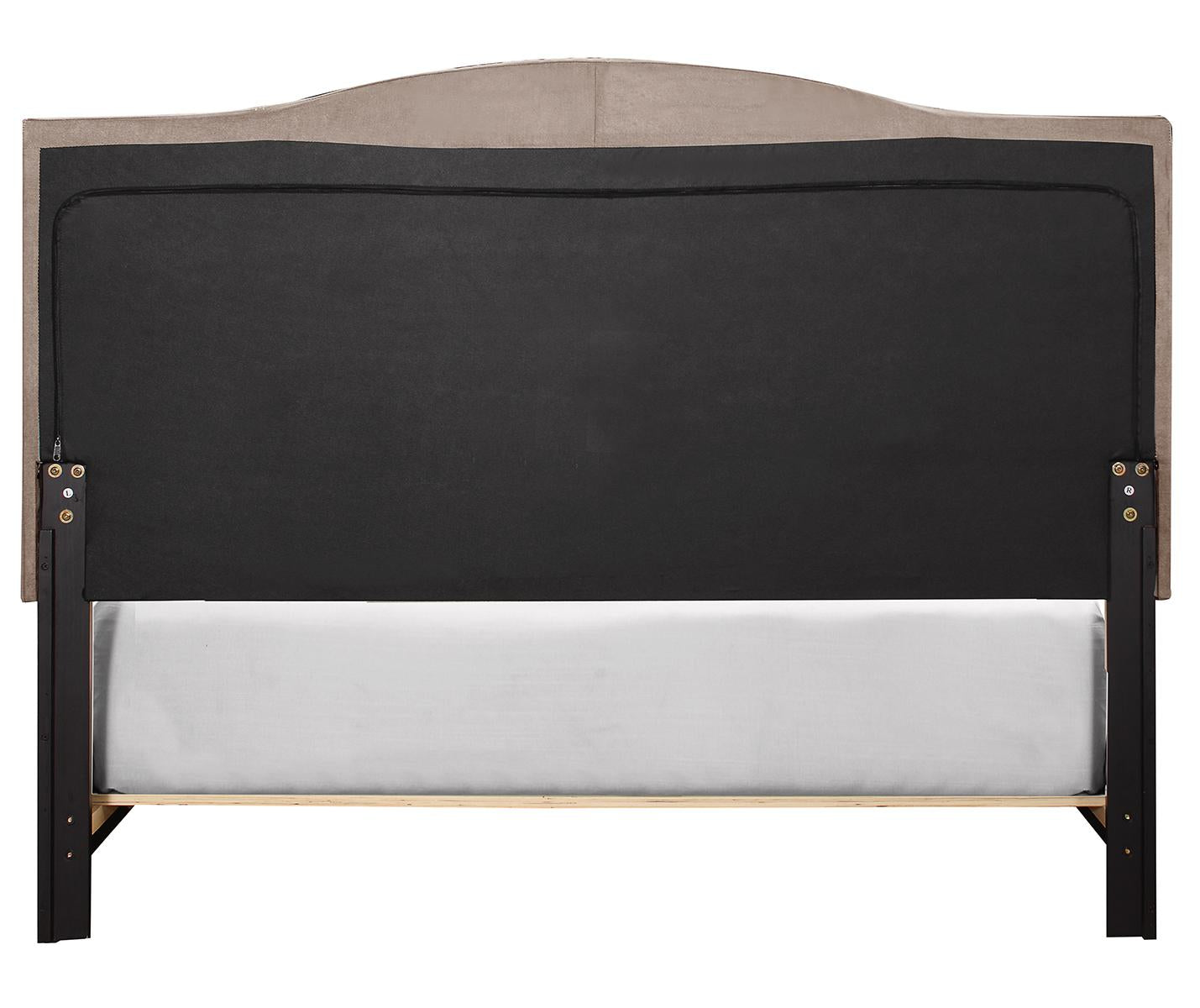Pulaski ACH All-In-One King Channeled Bed in White - Luxury Home Furniture (MI)
