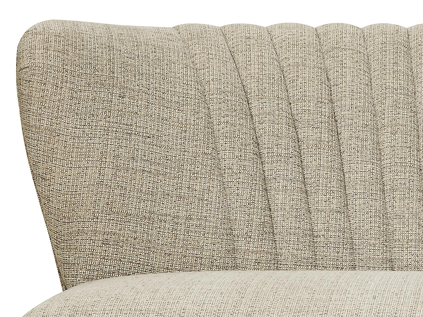 Pulaski ACH Vertically Channeled Settee in White - Luxury Home Furniture (MI)