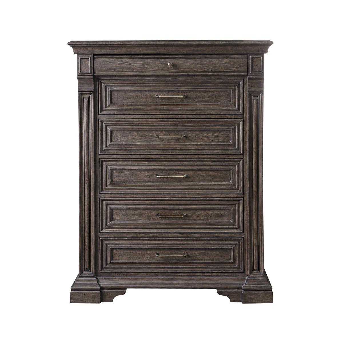 Pulaski Bedford Heights Chest in Estate Brown - Luxury Home Furniture (MI)