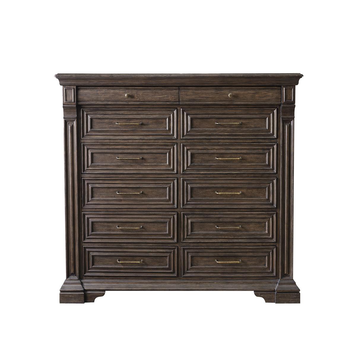 Pulaski Bedford Heights Master Chest in Estate Brown - Luxury Home Furniture (MI)