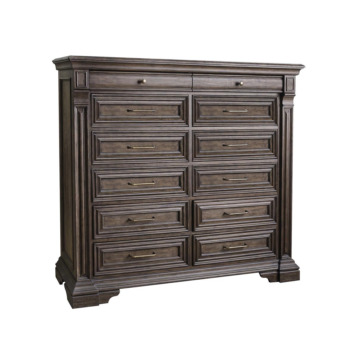 Pulaski Bedford Heights Master Chest in Estate Brown - Luxury Home Furniture (MI)