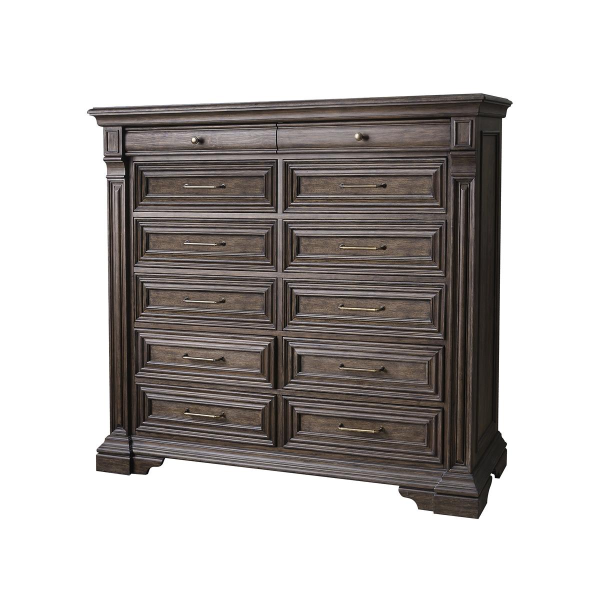 Pulaski Bedford Heights Master Chest in Estate Brown - Luxury Home Furniture (MI)