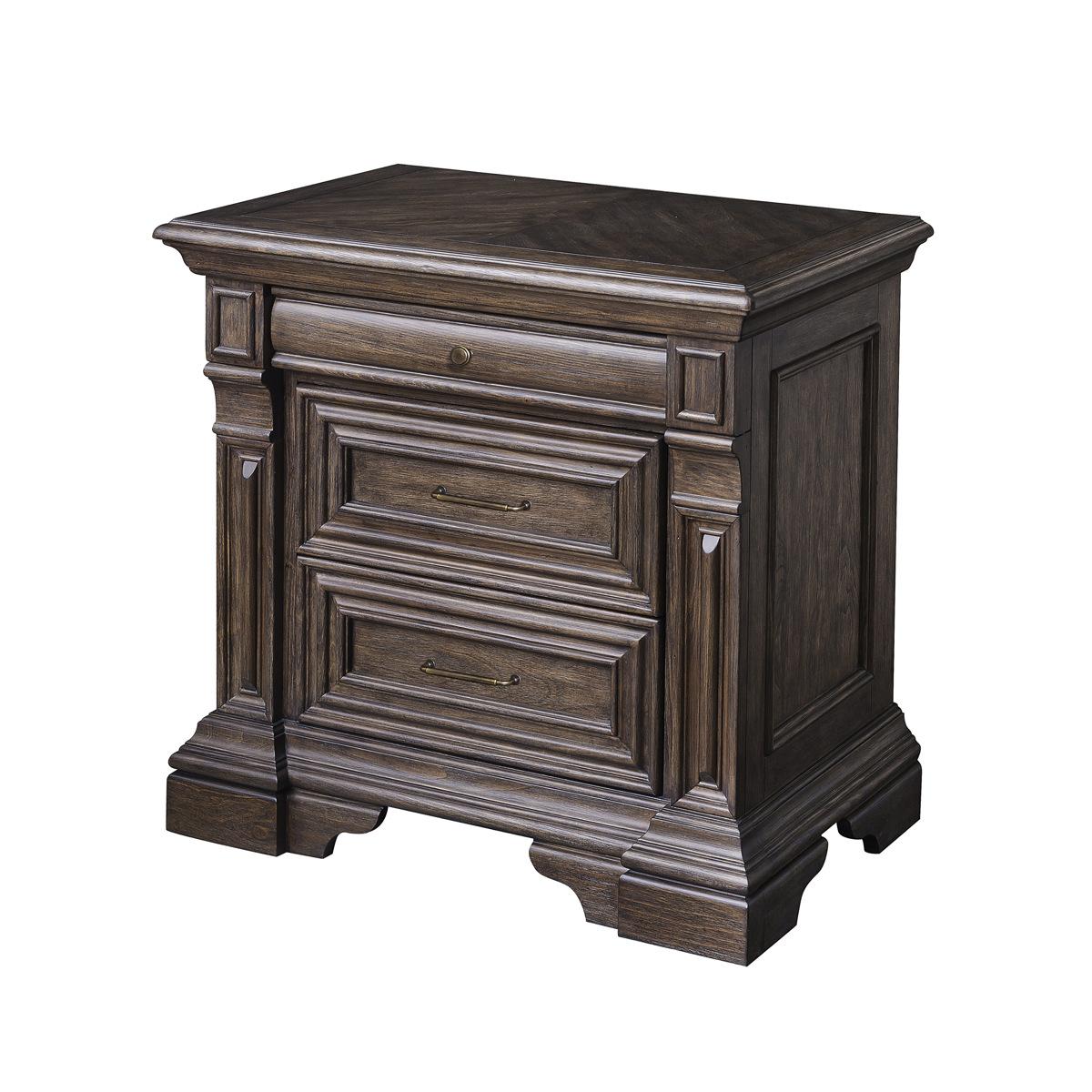 Pulaski Bedford Heights Nightstand in Estate Brown - Luxury Home Furniture (MI)