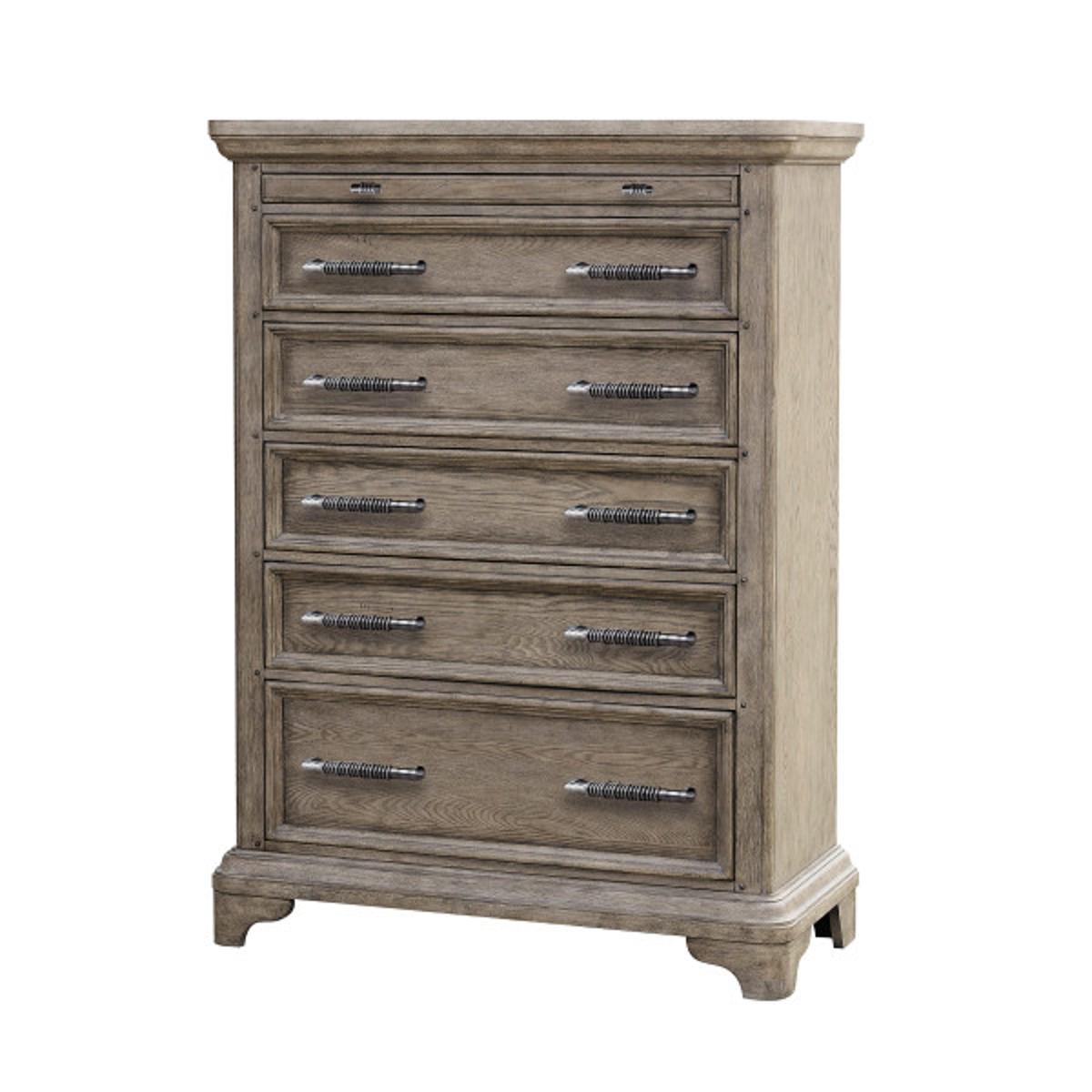 Pulaski Bristol Drawer Chest in Elm Brown - Luxury Home Furniture (MI)