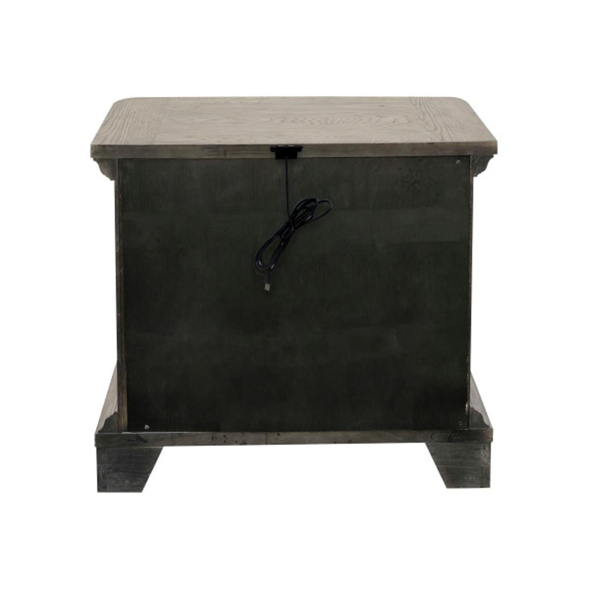 Pulaski Bristol Nighstand in Elm Brown in - Luxury Home Furniture (MI)