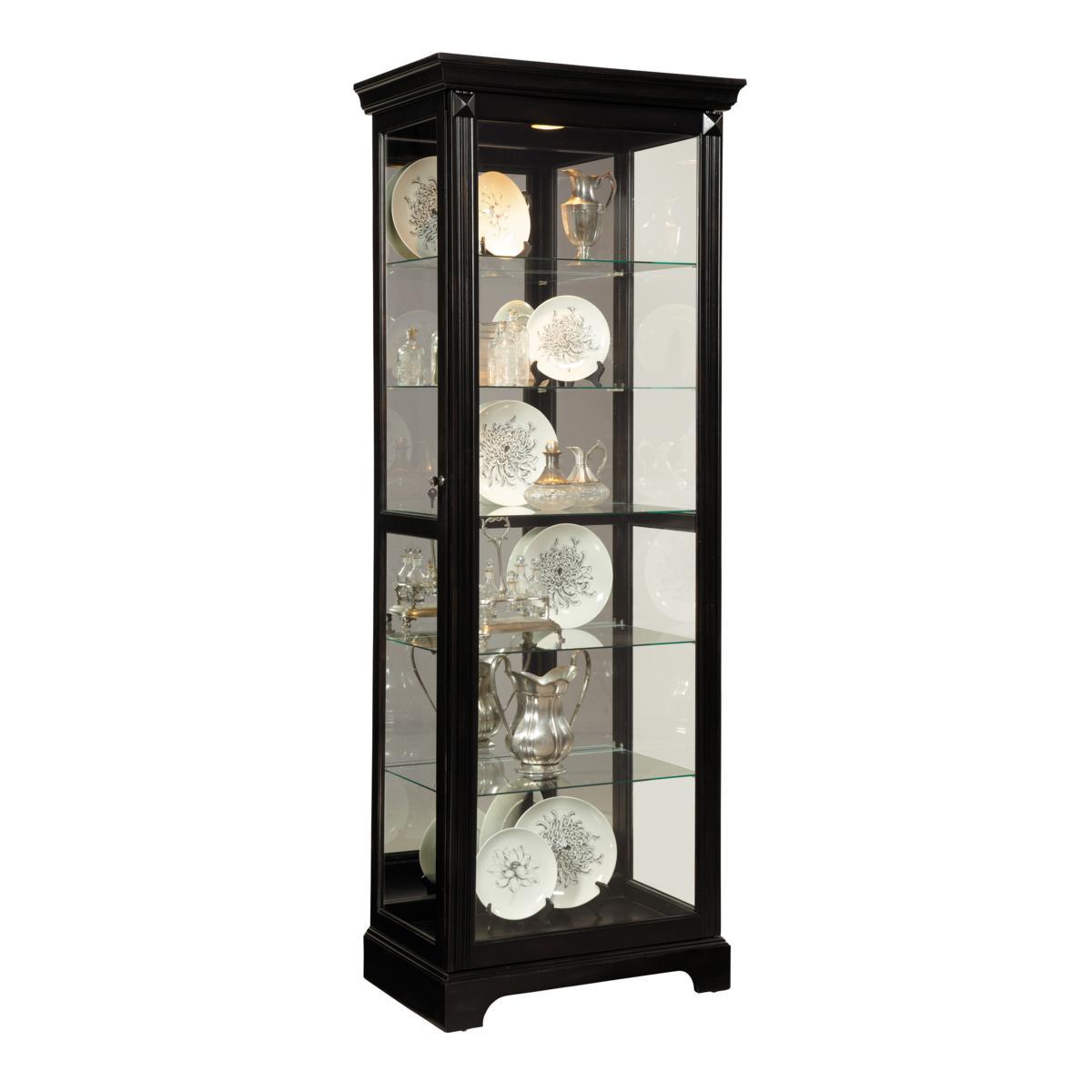 Pulaski Brookview Mirrored Back Curio - Luxury Home Furniture (MI)