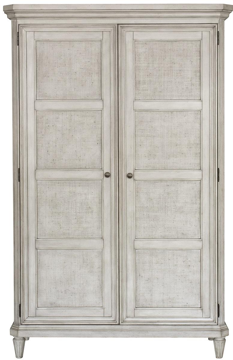 Pulaski Campbell Street 4 Drawer Armoire in Vanilla Cream - Luxury Home Furniture (MI)