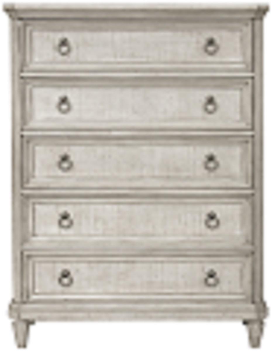 Pulaski Campbell Street 5 Drawer Chest in Vanilla Cream - Luxury Home Furniture (MI)
