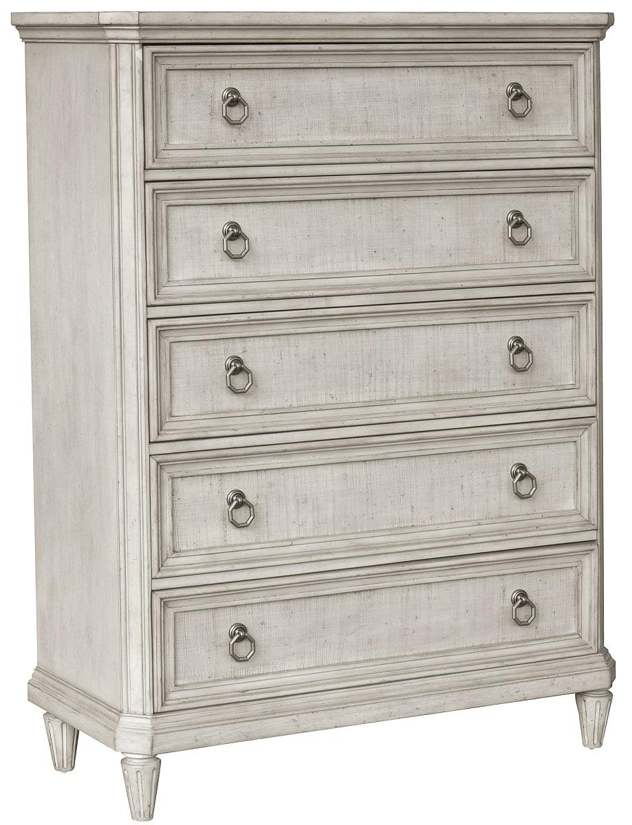 Pulaski Campbell Street 5 Drawer Chest in Vanilla Cream - Luxury Home Furniture (MI)