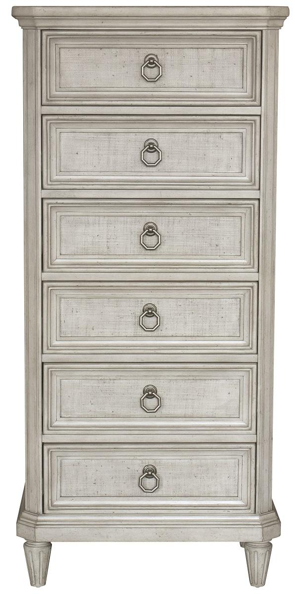 Pulaski Campbell Street 6 Drawer Lingerie Chest in Vanilla Cream - Luxury Home Furniture (MI)