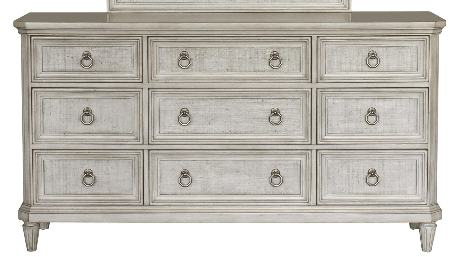 Pulaski Campbell Street 9 Drawer Dresser in Vanilla Cream - Luxury Home Furniture (MI)