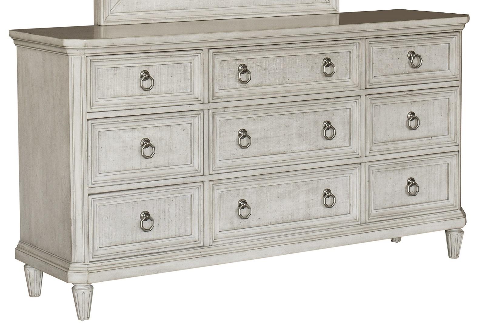 Pulaski Campbell Street 9 Drawer Dresser in Vanilla Cream - Luxury Home Furniture (MI)