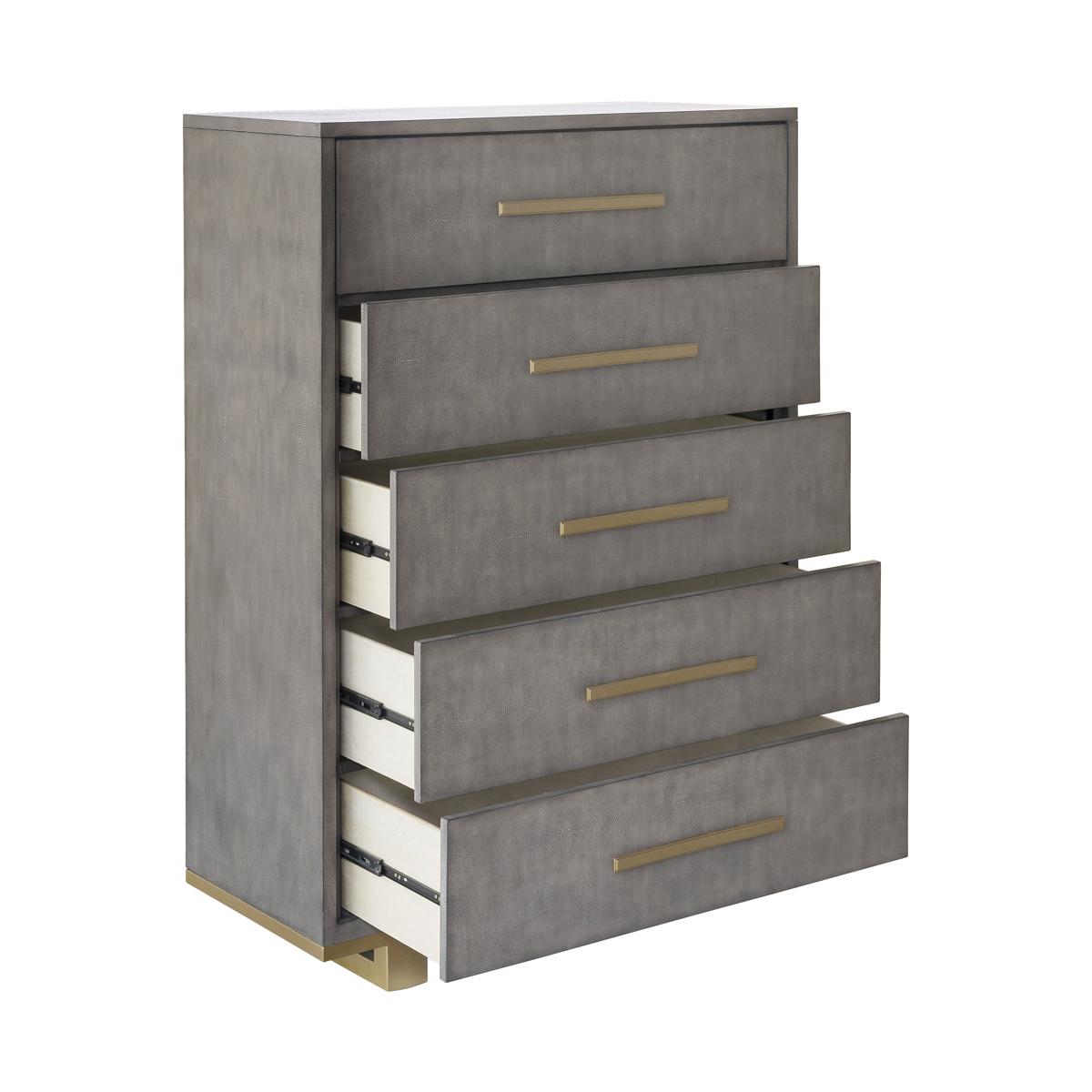 Pulaski Carmen Chest in Shagreen - Luxury Home Furniture (MI)