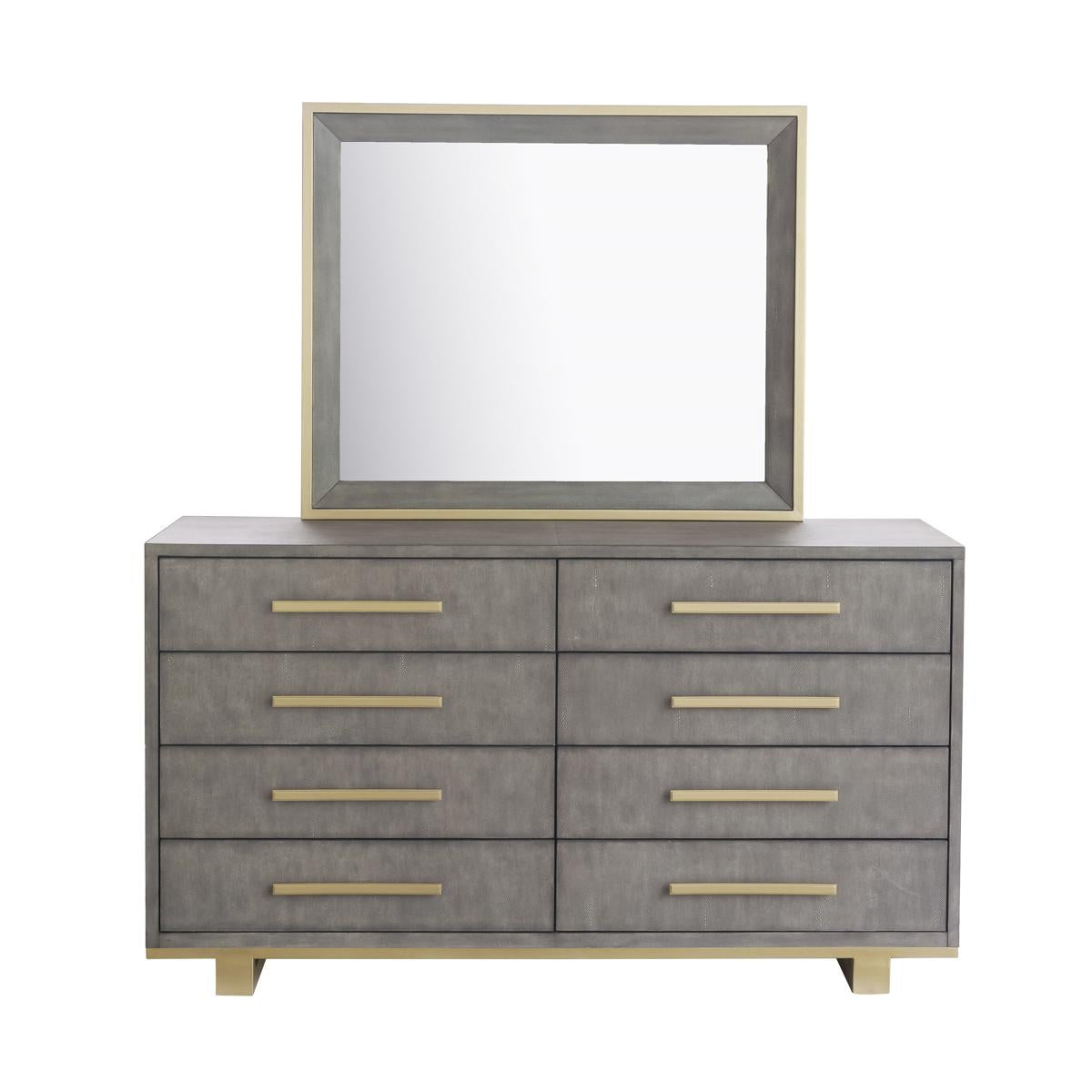 Pulaski Carmen Mirror in Shagreen - Luxury Home Furniture (MI)