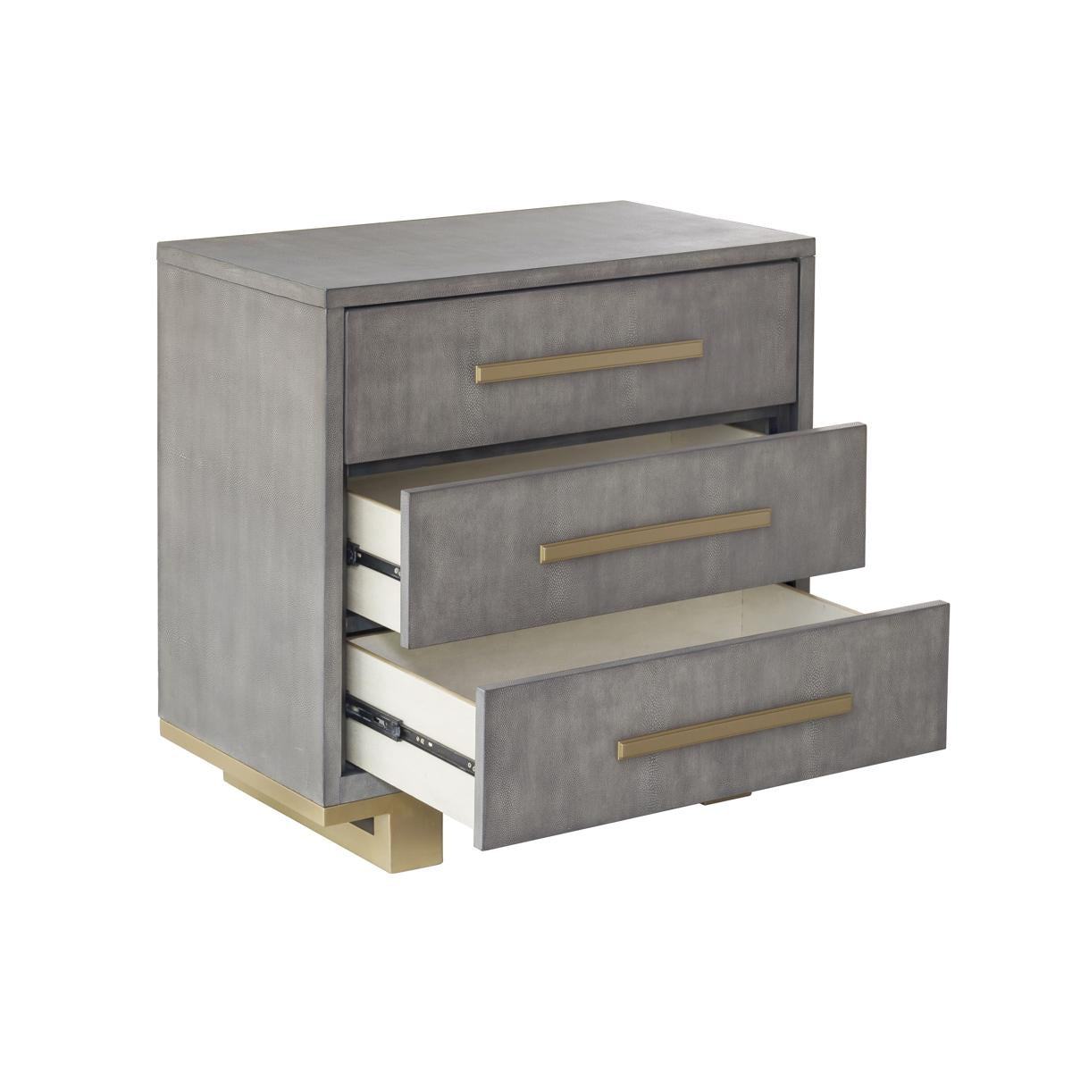 Pulaski Carmen Nightstand in Shagreen - Luxury Home Furniture (MI)