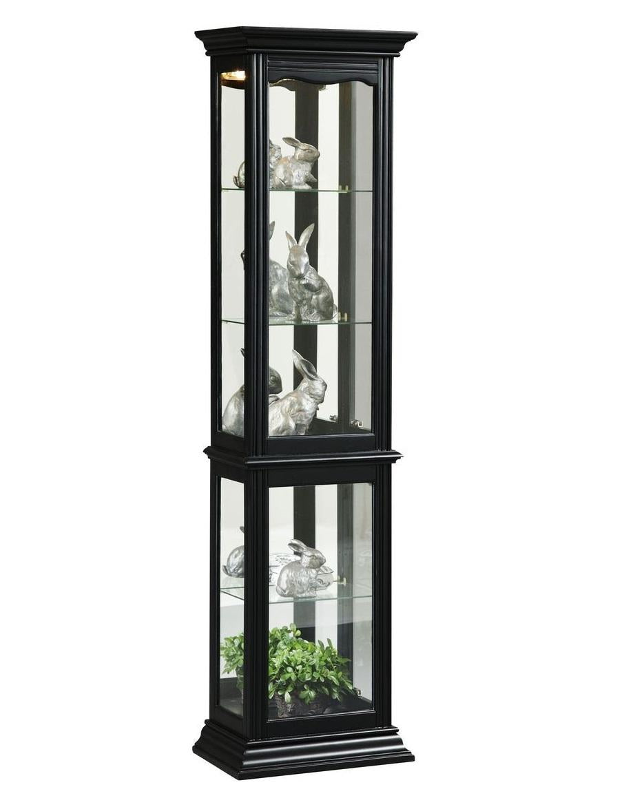 Pulaski Curio in Oxford Black - Luxury Home Furniture (MI)