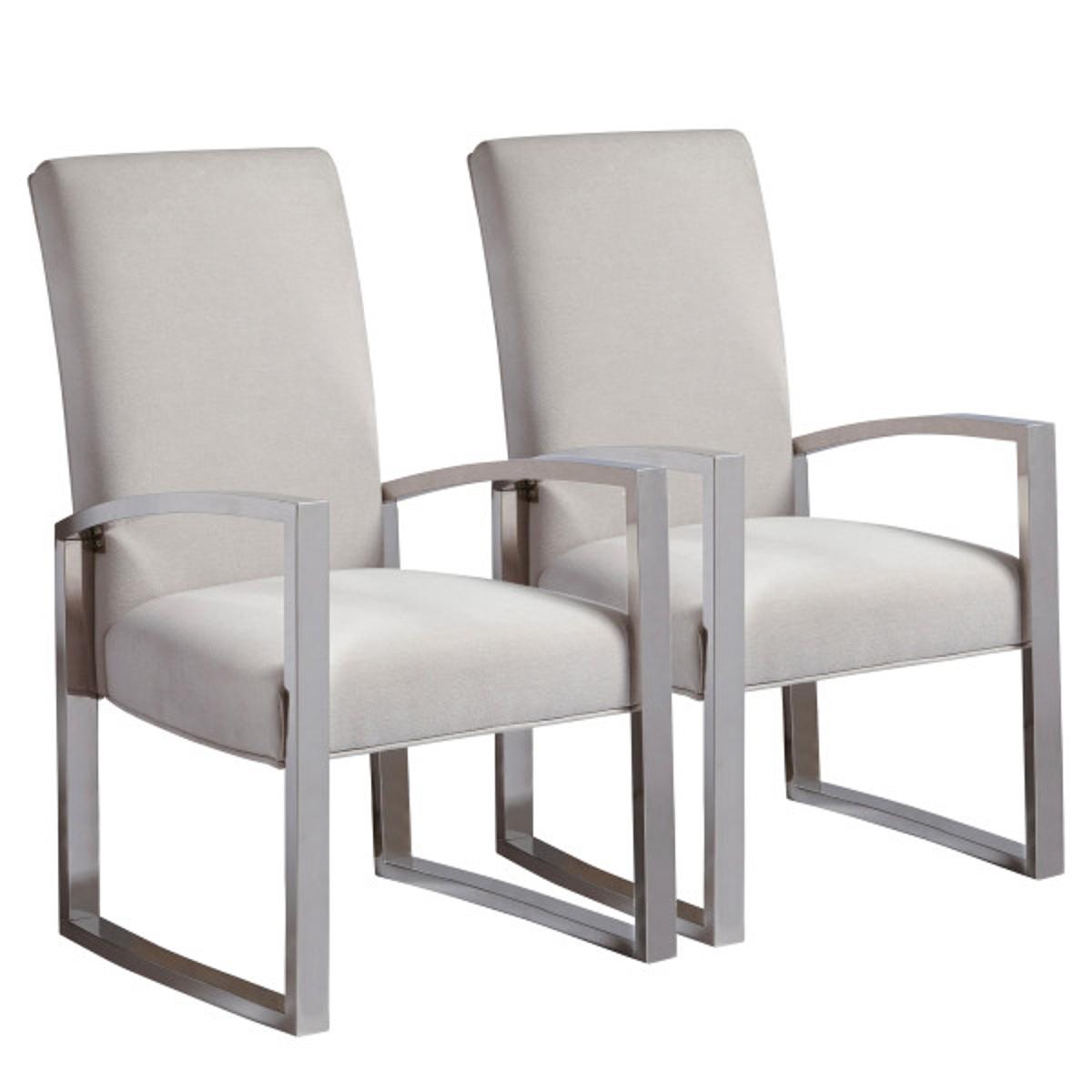 Pulaski Cydney Metal Arm Chair (Set of 2) in Painted - Luxury Home Furniture (MI)