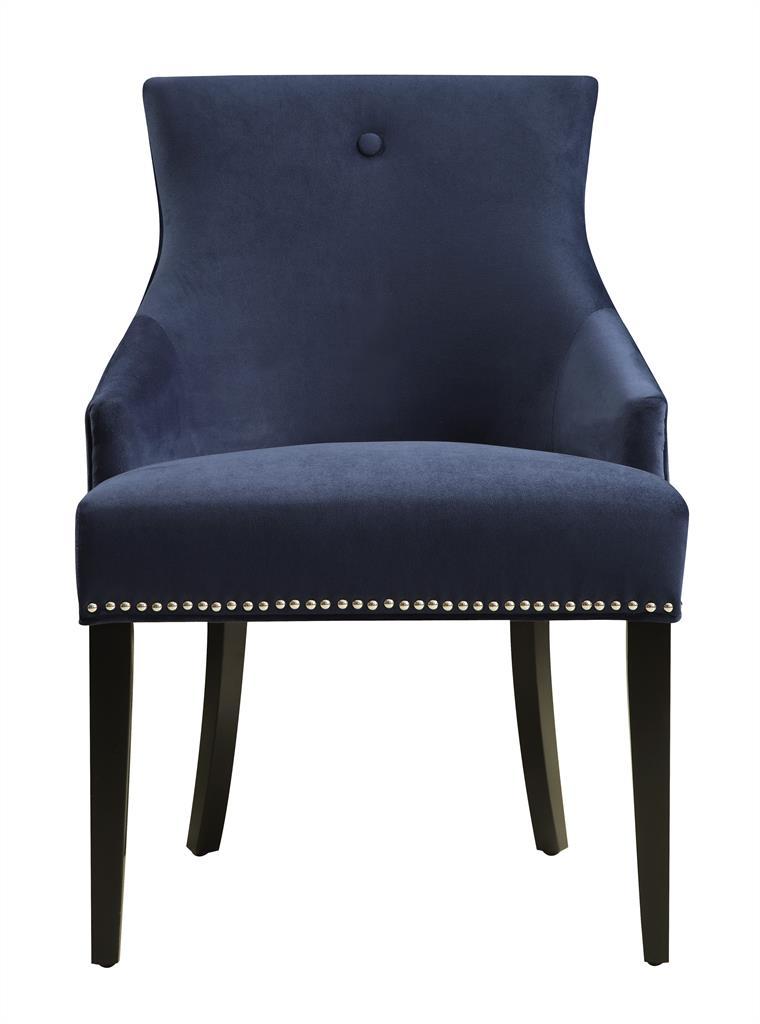 Pulaski Dining Chair - Bella Navy (Set of 2) - Luxury Home Furniture (MI)