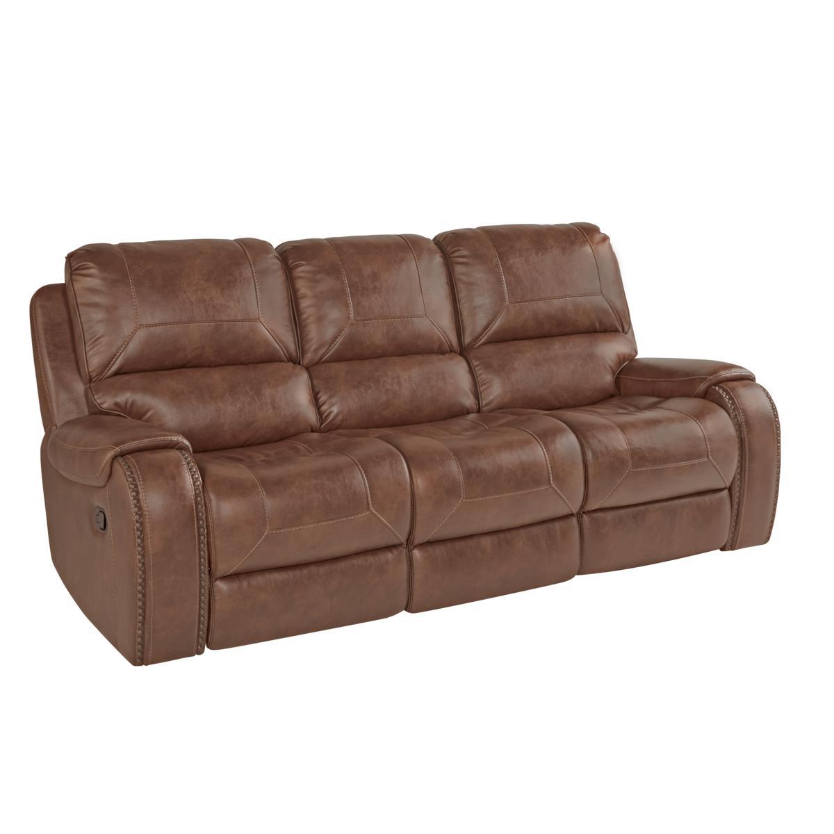 Pulaski Dual Recliner Sofa with Dropdown Charging Console - Luxury Home Furniture (MI)