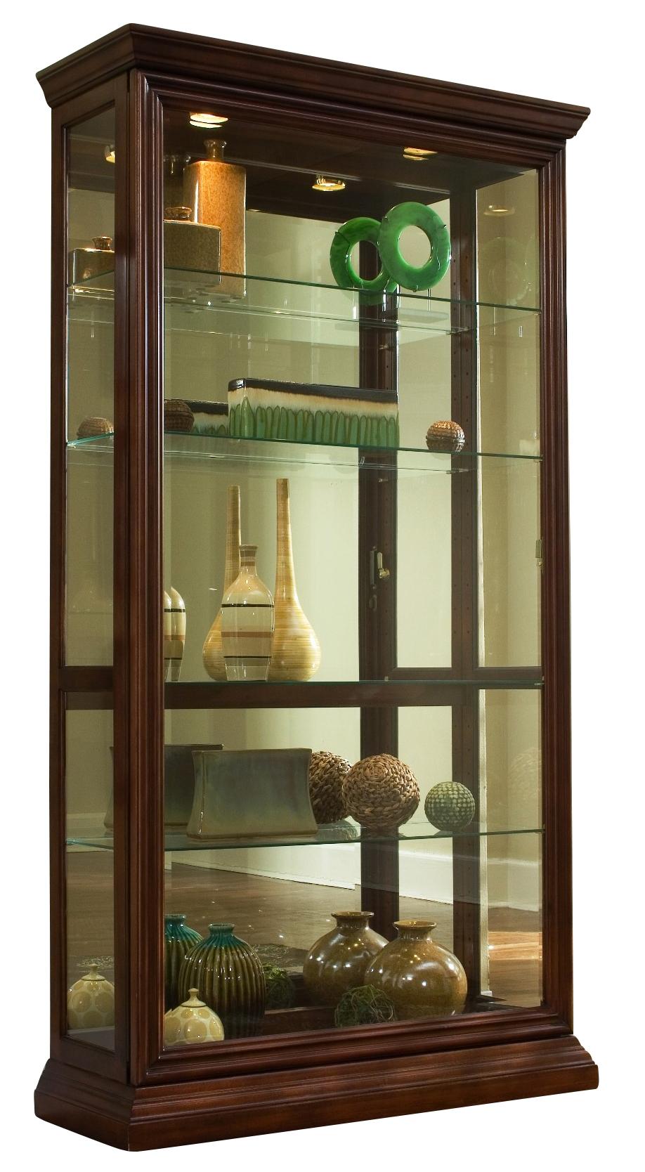 Pulaski Eden House 2 Way Sliding Door Curio - Luxury Home Furniture (MI)